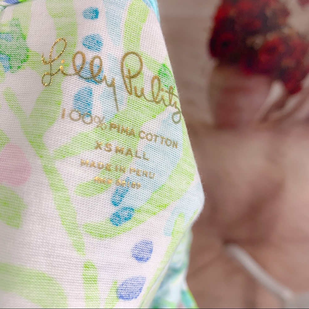 Lilly Pulitzer Women’s V Neck Brewster Dress In Lima Peru Dress - Picture 10 of 11
